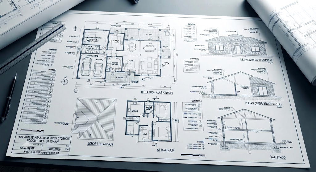 Planos de proyecto residencial